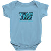 team jess Baby Bodysuit