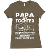 papa und tochter Ladies Fitted T-Shirt