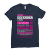 quens are born in december Ladies Fitted T-Shirt