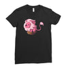 lion in a box Ladies Fitted T-Shirt