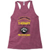 I Dont Need Therapy Need Pin Bowling Racerback Tank