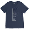 Beard Growth Scale V-Neck Tee