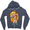 tired Zipper Hoodie