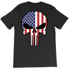 skull u.s.a. back T-Shirt