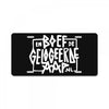 Boef en de Gelogeerde Aap License Plate