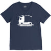 stolzer lkw fahrer trucker disponent V-Neck Tee