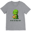 ninja diet (green) V-Neck Tee