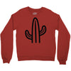 minimalistic cactus Crewneck Sweatshirt