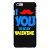 moustache you to be my valentine iPhone 6 Plus/6S Plus Case