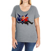 funny gaming Ladies Curvy T-Shirt