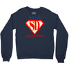 bob is super dad Crewneck Sweatshirt