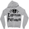 espresso patronum Zipper Hoodie