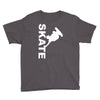 skate  fun skateboard Youth Tee