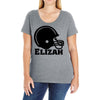 promo football Ladies Curvy T-Shirt