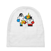 vector gamer boxing Baby Beanies