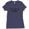 sorry i only date geeks Ladies Fitted T-Shirt