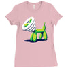 scratchy Ladies Fitted T-Shirt