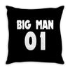 big man little man father son matching1 Throw Pillow