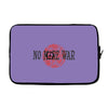 no more war Laptop sleeve