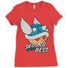 turtle shell Ladies Fitted T-Shirt
