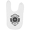 pewter gym Baby Bibs