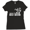 robocop inspired ed 209 Ladies Fitted T-Shirt