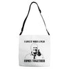i love it when a plan comes together Adjustable Strap Totes