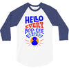 grover hello 3/4 Sleeve Shirt