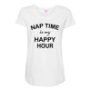 happy hour Maternity Scoop Neck T-shirt