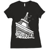 paris france eiffel tower Ladies Fitted T-Shirt