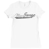 man savage Ladies Fitted T-Shirt