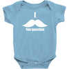 mustache (3) Baby Onesie