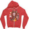 pitfalls and perils Zipper Hoodie