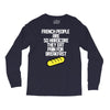 french people are so hard they eat pain for breakfast Long Sleeve Shirts