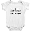 plants are friends Baby Onesie