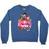 paw patrol birthday girl mom Crewneck Sweatshirt