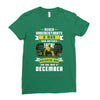 Never Underestimate A Man Who Watches Breaking Bad And Was Born in Ladies Fitted T-Shirt