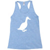 cool duck retro Racerback Tank