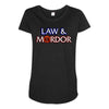 law &amp; mordor Maternity Scoop Neck T-shirt