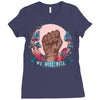 Women's March We Will Rise Ladies Fitted T-Shirt