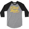 i text back 3/4 Sleeve Shirt
