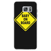 baby on board bumper sticker decal safety cute funny Samsung Galaxy S7