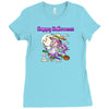 halloween Ladies Fitted T-Shirt