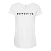 Benefits Friends Maternity Scoop Neck T-shirt