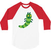 green animal 3/4 Sleeve Shirt