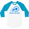 my boys can swim 3/4 Sleeve Shirt