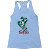 screaming mutant hand Racerback Tank