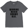 Winning Never Grows Old V-Neck Tee