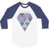 diamond 3/4 Sleeve Shirt