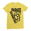 badass la Ladies Fitted T-Shirt